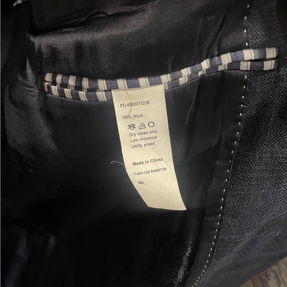 💙Very Nice Vintage 46L Plaid Austin Reed Wool Blazer - Picture 7 of 7